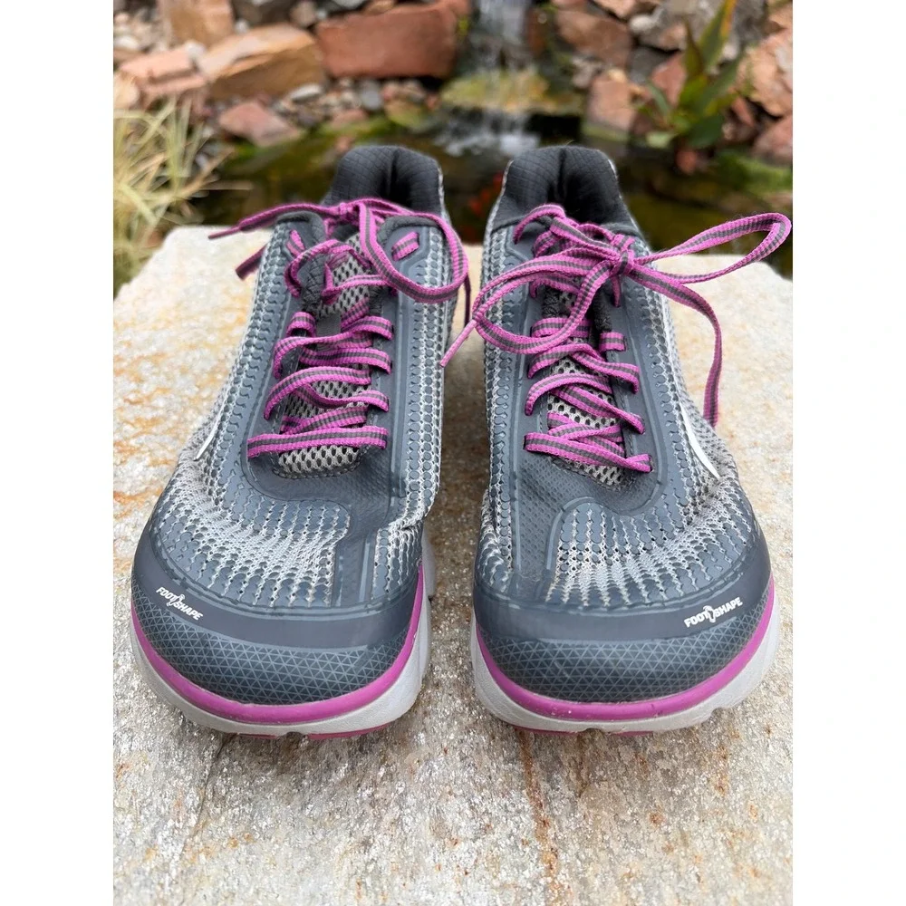 Altra Torin 3.0 Grey Purple Running Shoes Womens 10 AFW1737F-4